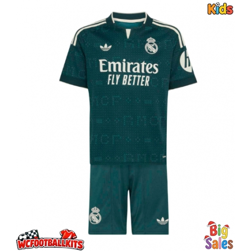 Real Madrid Marc Cucurella #17 Replica Away Stadium Kit for Kids 2026-27 Short Sleeve (+ pants)